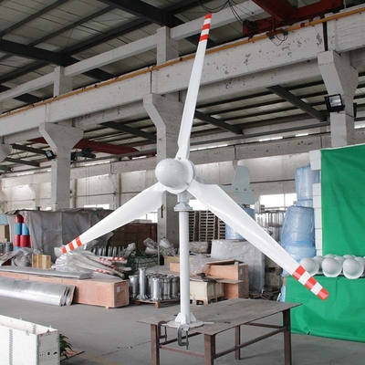Fiber Glass Blade Generator Turbin Angin Atap Generator Angin Hunian Merah