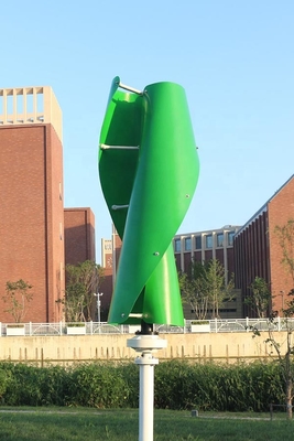 3 Blade Turbin Angin Spiral 12V 200W 3 Phase Vertical Spiral Wind Power Turbine Generator