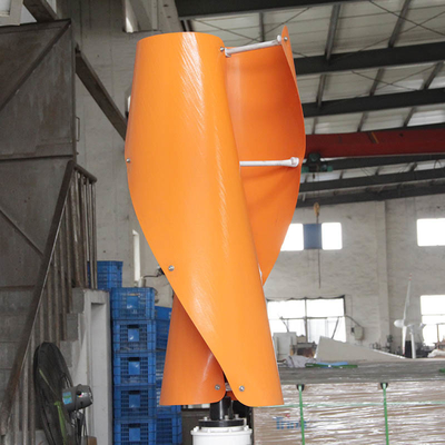 Turbin Angin Spiral 24V 48V Untuk Generator Turbin Tenaga Angin Spiral Vertikal 800W 1000W Rumah