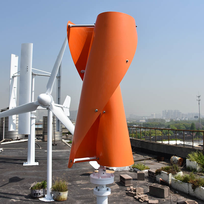 Turbin Angin Spiral Off Grid Turbin Angin 24V 400W Untuk Kecepatan Angin Rendah