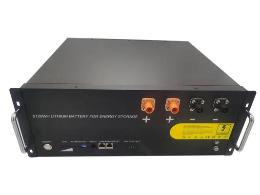 Baterai Penyimpanan Lithium 48V Rumah Tangga Baterai Lithium Ion Fosfat 50AH / 100AH ​​/ 150AH / 200AH