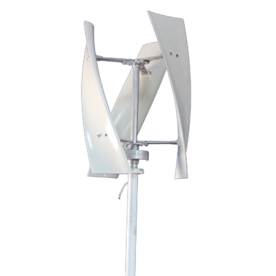 Turbin Angin Vertikal Komersial Getaran Rendah 6000W 96V-220V Kincir Angin Vertikal Dengan Output MPPT
