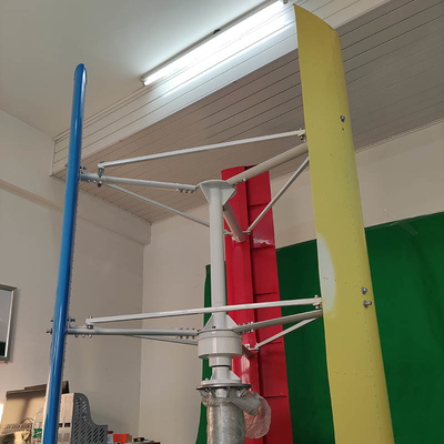 Generator Turbin Angin Sumbu Vertikal 6KW 10KW Untuk Penggunaan di Rumah Turbin Angin Poros Vertikal