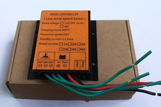 12V 24Volt 1000W MPPT Wind Charge Controller Listrik Rumah Kebisingan Rendah