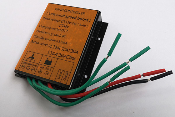 12V 24Volt 1000W MPPT Wind Charge Controller Listrik Rumah Kebisingan Rendah