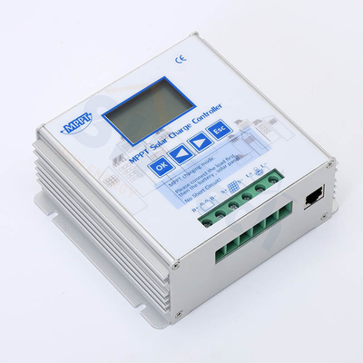 MPPT 20 Amp Charge Controller Putih 12V 24V 350W Panel Surya MPPT Charge Controller