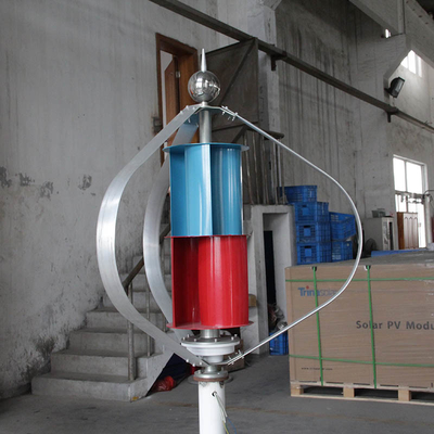 Turbin Angin Q Kebisingan Rendah 220V 10KW Aluminium Alloy Blade Multi Warna
