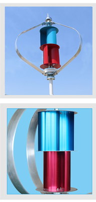 Turbin Angin Q Kebisingan Rendah 220V 10KW Aluminium Alloy Blade Multi Warna