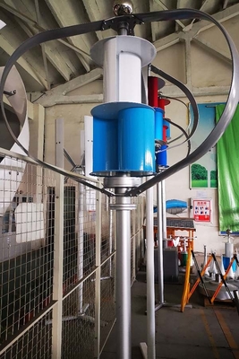 Energi Alternatif Q Turbin Angin 96V 5KW Magnet Permanen Turbin Angin 3Ph Aluminium Alloy Blade