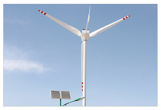 Koneksi Flange Turbin Angin Horizontal 10KW 220V Horizontal Wind Mill
